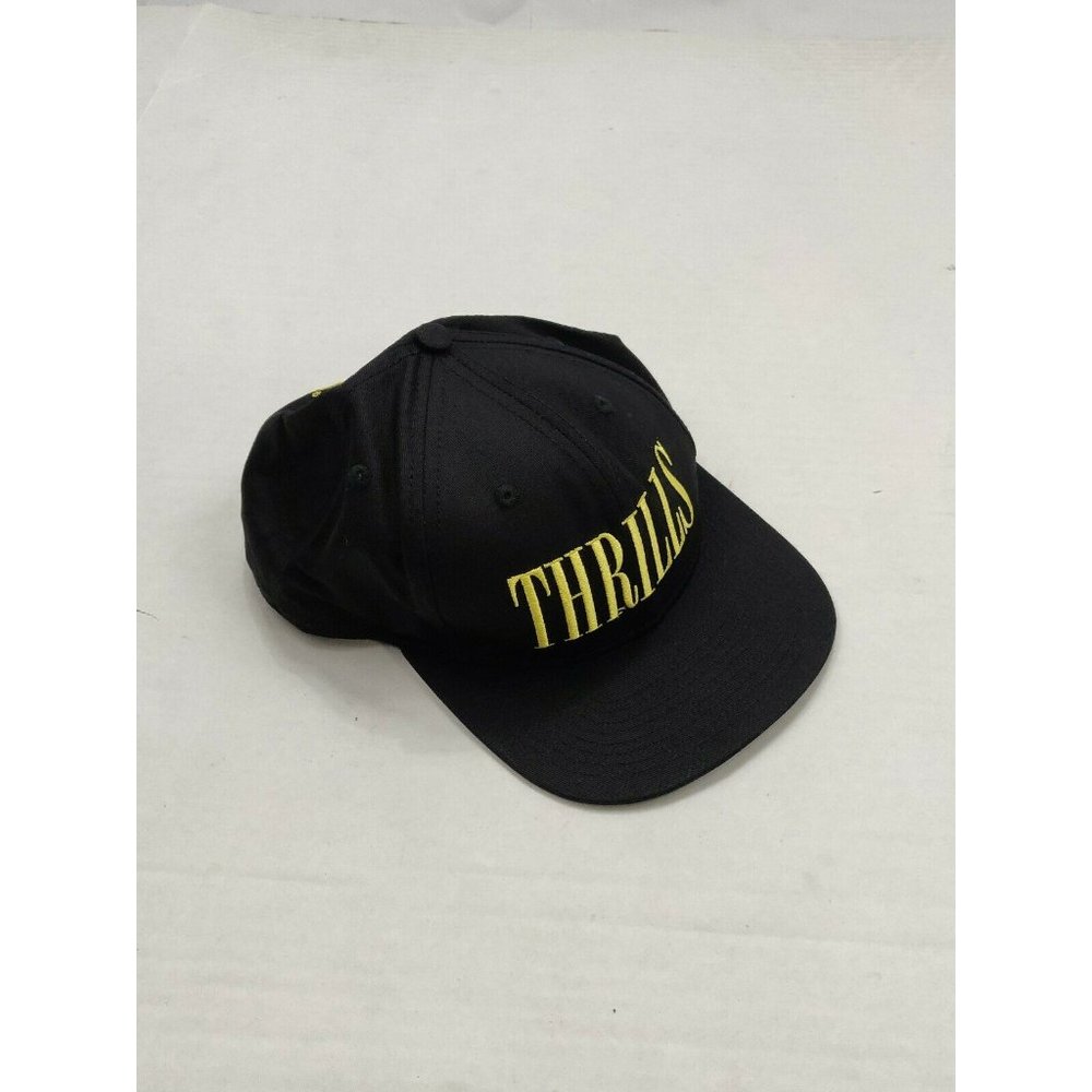 WeSC Mens Hat Black One Size Baseball Graphic Cap - Picture 4 of 10